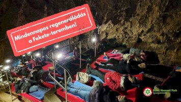 Mindennapos regenerálódás, relaxáció a Fekete-teremben