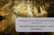 Szent István-barlang, lillafüredi barlang, barlangtúra, gyógybarlang, barlangok hónapja