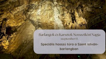 Szent István-barlang, lillafüredi barlang, barlangtúra, gyógybarlang, barlangok hónapja