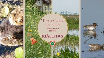 „Természetes üzenetek” Időszaki kiállítás plakáttervező pályázatunk alkotásaiból
